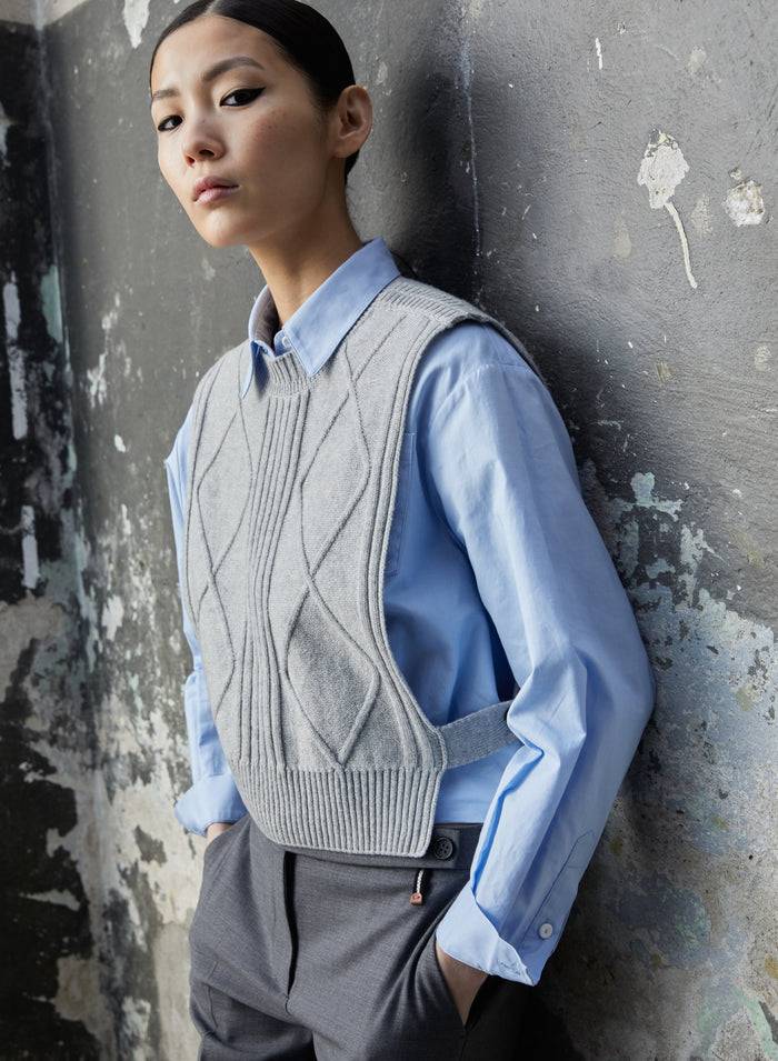 Lorena Antoniazzi CAMICIA IN COTONE OXFORD Online
