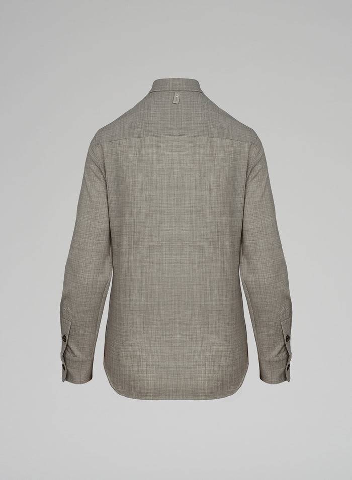 Lorena Antoniazzi CAMICIA IN LANA STRETCH In Vendita
