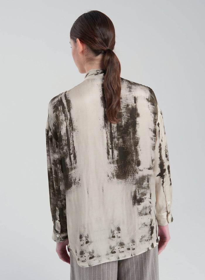 Lorena Antoniazzi CAMICIA IN VISCOSA STAMPATA Hotsell