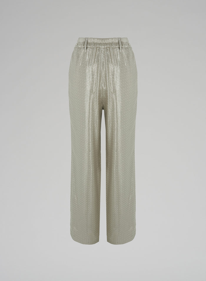 Lorena Antoniazzi PANTALONI IN LUREX 2025