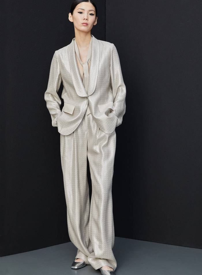 Lorena Antoniazzi PANTALONI IN LUREX 2025