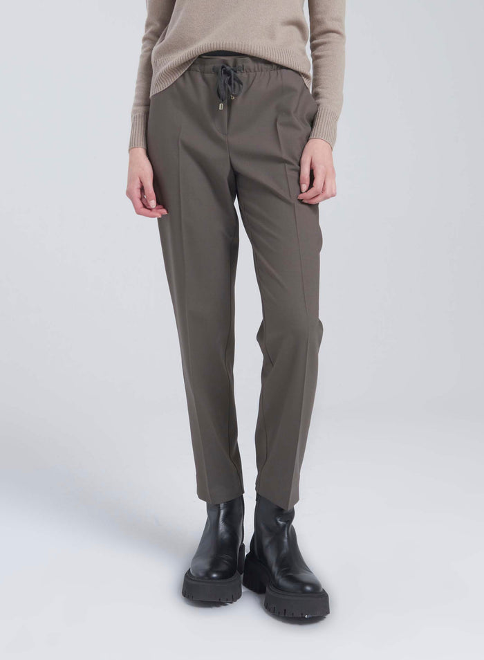 Lorena Antoniazzi JOGGERS IN LANA Nuovo
