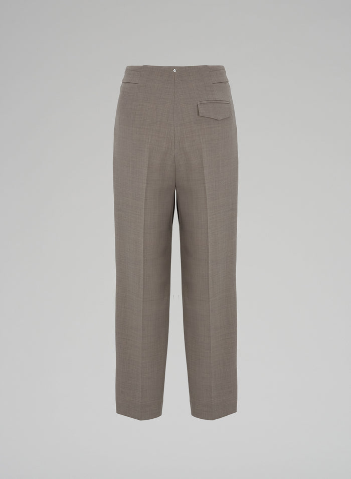 Lorena Antoniazzi PANTALONE IN TELA MELANGE STRETCH Vendita