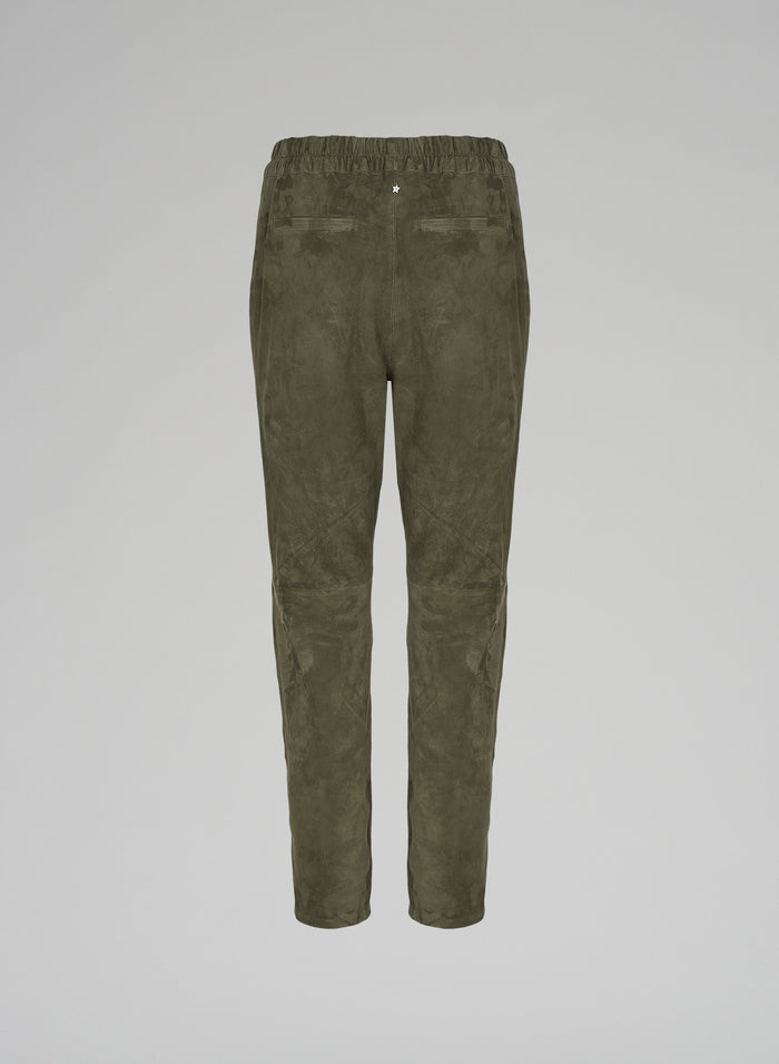 Lorena Antoniazzi JOGGERS IN SUEDE Promozione