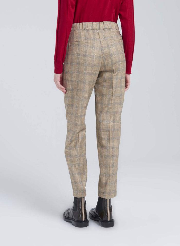 Lorena Antoniazzi JOGGERS IN IN LANA E VISCOSA Spedizione Gratuita