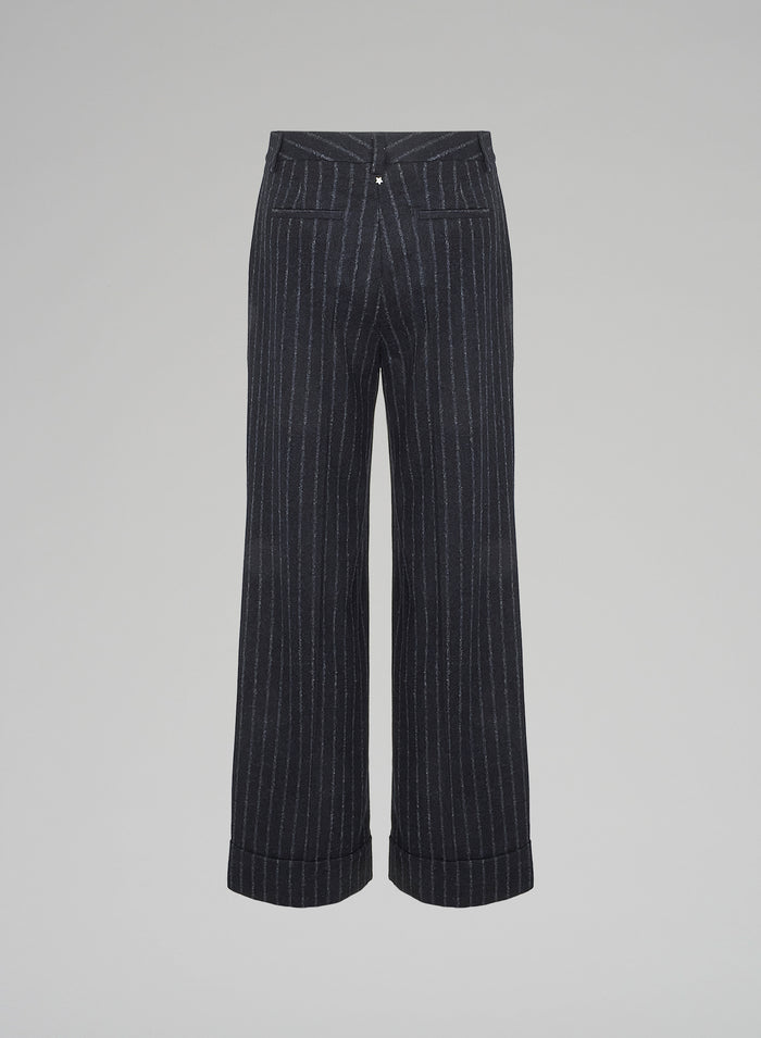 Lorena Antoniazzi PANTALONI IN ALPACA E LANA Consegna Veloce