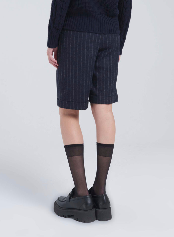 Lorena Antoniazzi BERMUDA IN ALPACA E LANA Promozione Limitata