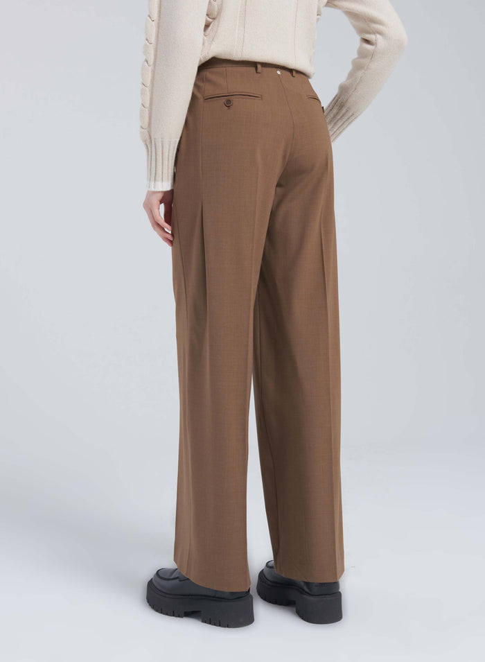 Lorena Antoniazzi PANTALONI IN LANA STRETCH Affare Del Giorno