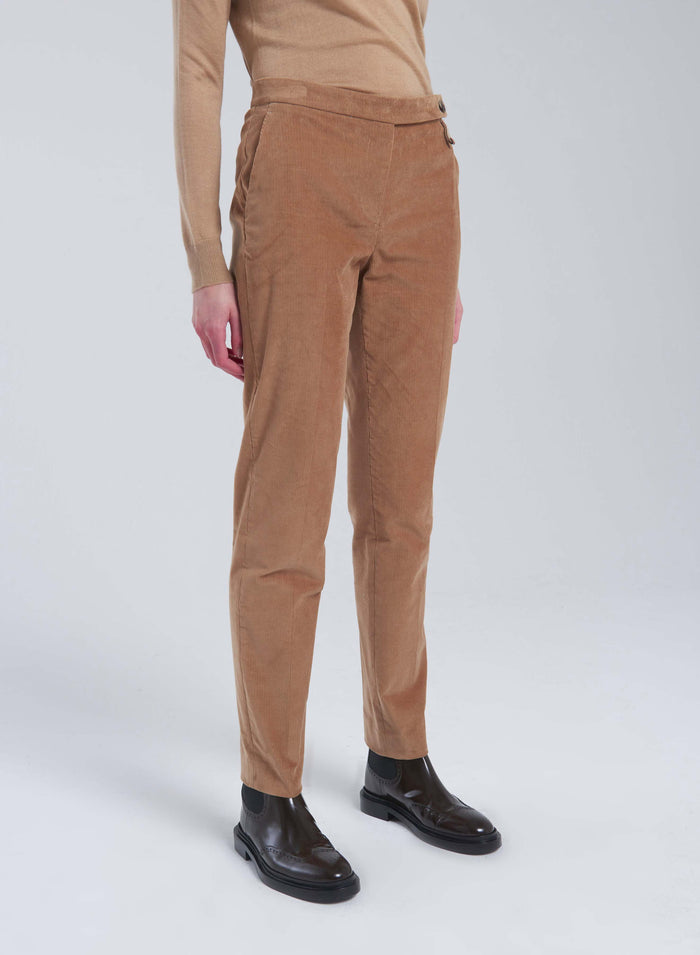 Lorena Antoniazzi PANTALONI IN CORDUROY Offerta