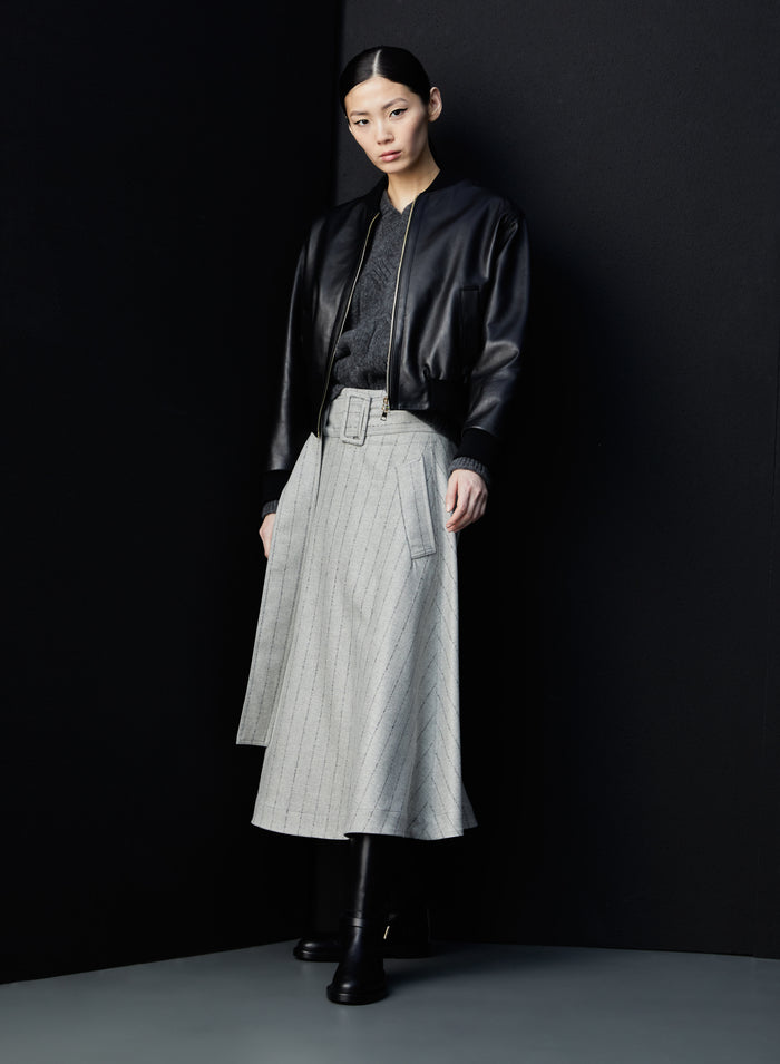 Lorena Antoniazzi GONNA IN LANA E CASHMERE Saldi Di Fabbrica