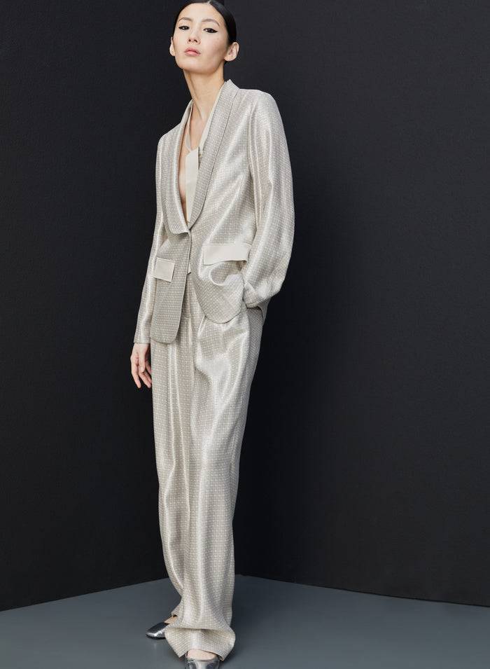Lorena Antoniazzi GIACCA IN LUREX Qualità