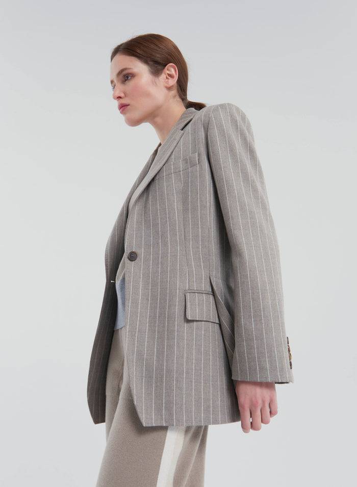 Lorena Antoniazzi GIACCA IN LANA E CASHMERE STRETCH Outlet