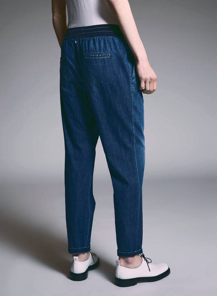 Lorena Antoniazzi JOGGERS IN DENIM Vendita