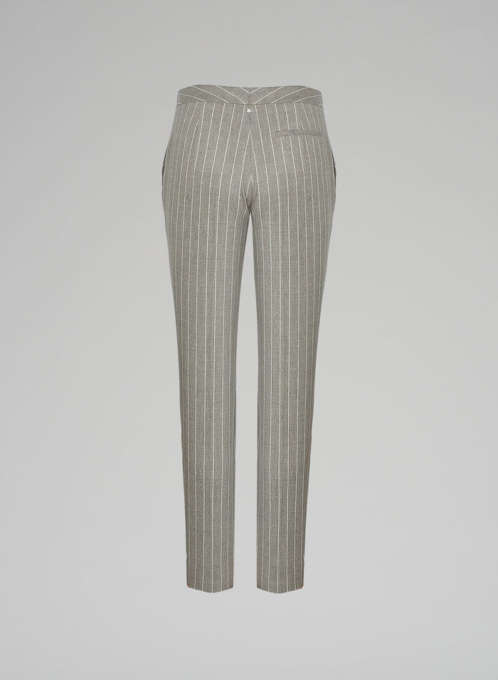 Lorena Antoniazzi PANTALONI IN LANA E CASHMERE STRETCH In Saldo