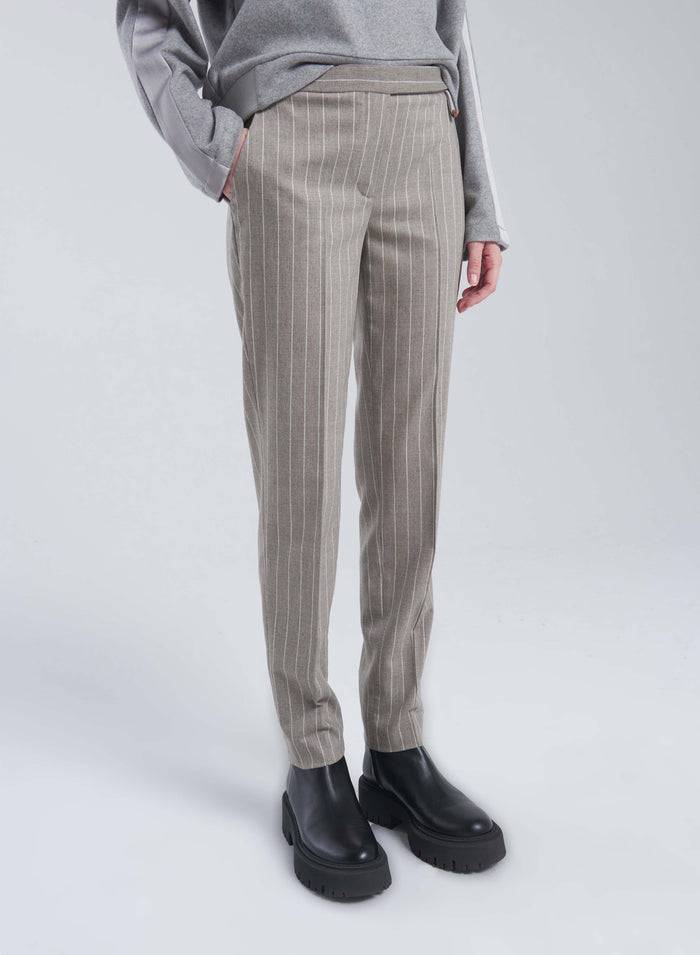 Lorena Antoniazzi PANTALONI IN LANA E CASHMERE STRETCH In Saldo