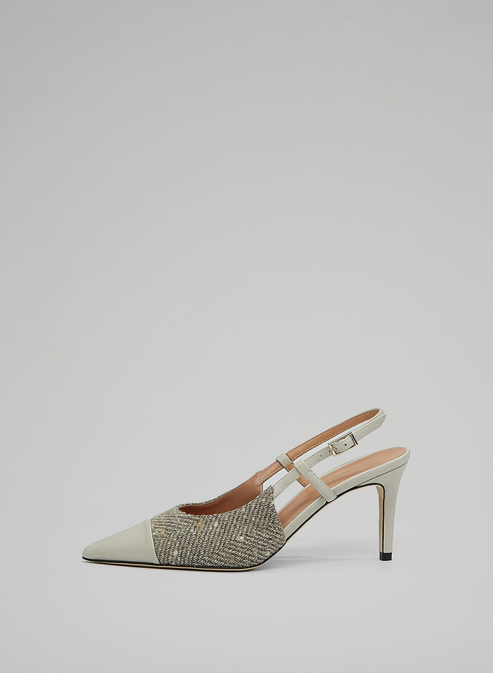 Lorena Antoniazzi SLINGBACK IN PELLE E LANA Shopping Online