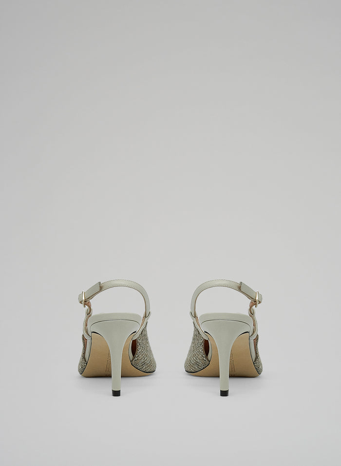 Lorena Antoniazzi SLINGBACK IN PELLE E LANA Shopping Online