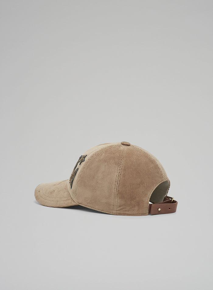 Lorena Antoniazzi BASEBALL CAP IN VELLUTO Economico
