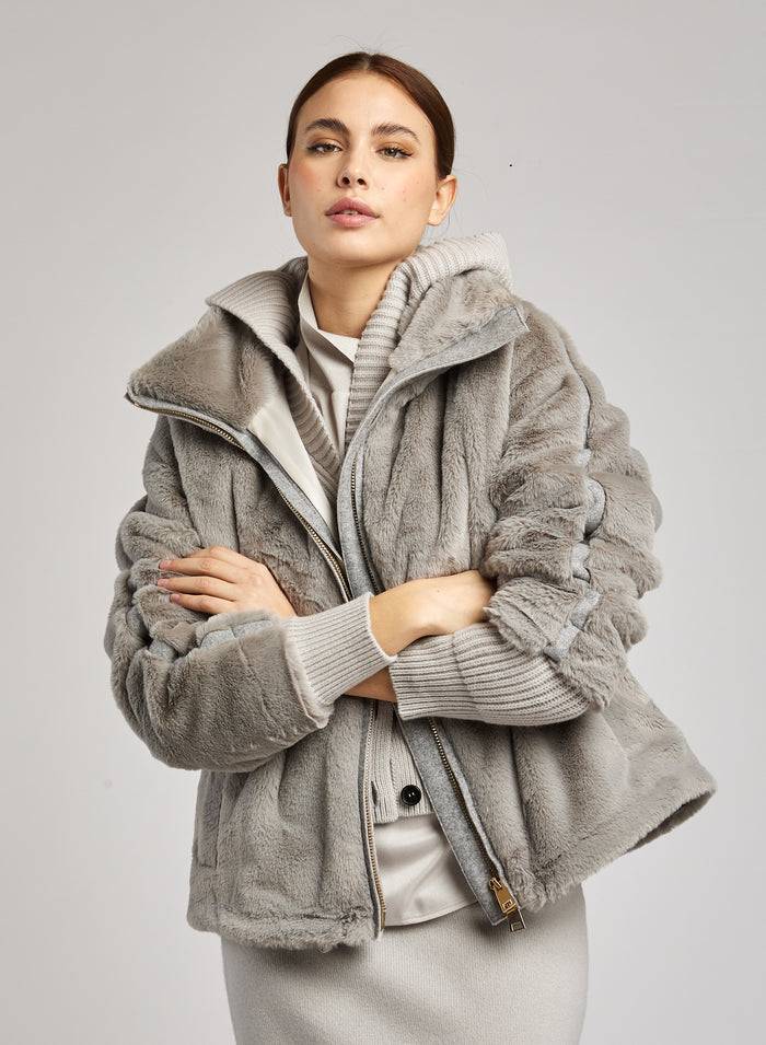 Lorena Antoniazzi CAPPOTTO IN ECOPELLICCIA Online