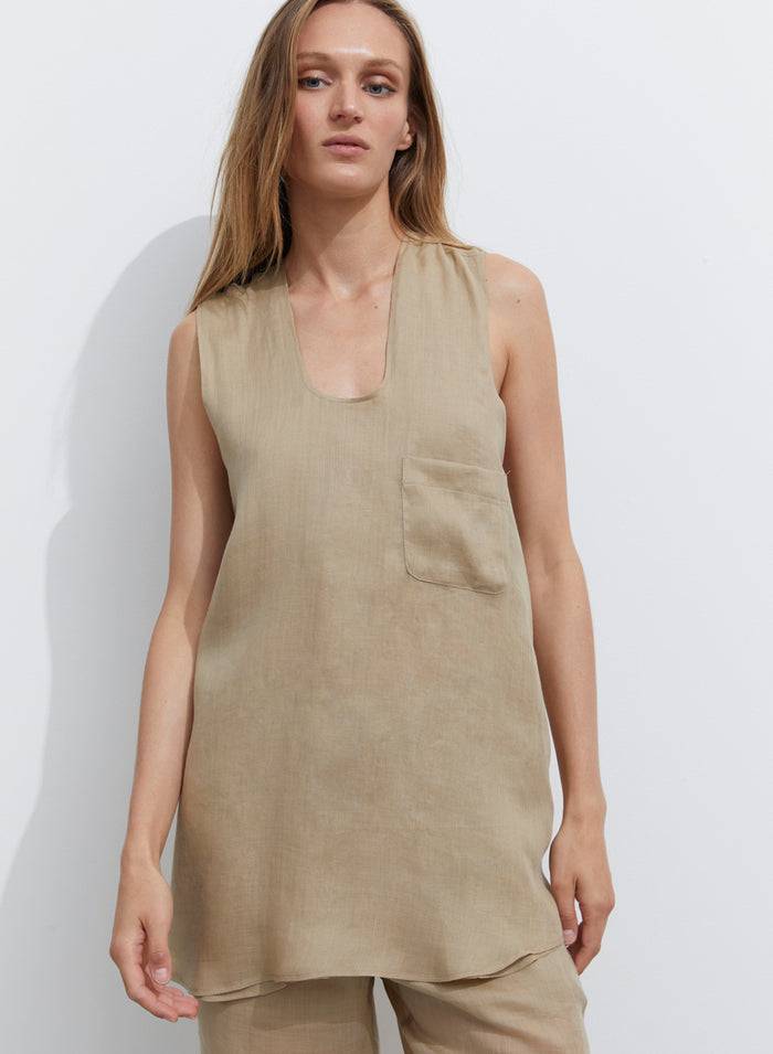 Lorena Antoniazzi TOP IN RAMIE Latest fashion