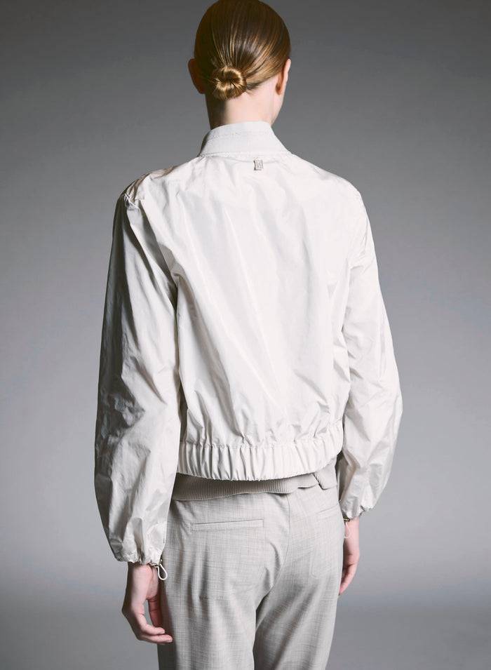 Lorena Antoniazzi BOMBER IN TAFFETA Nuovo