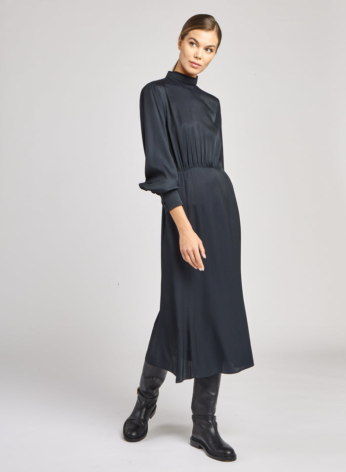 Lorena Antoniazzi ABITO IN TWILL DI SETA Soddisfazione Garantita