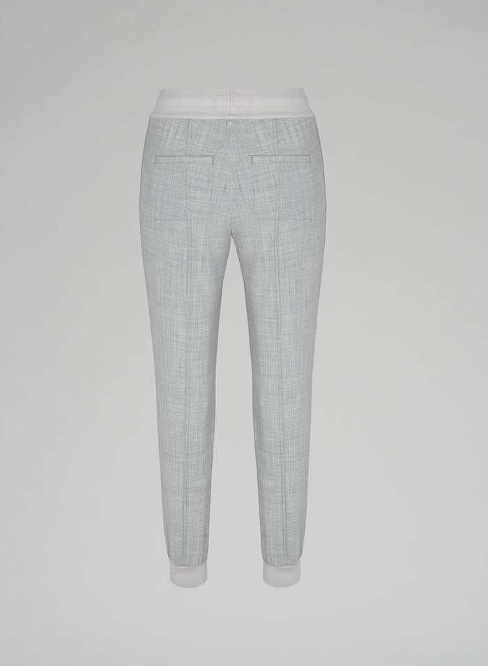 Lorena Antoniazzi JOGGERS IN FRESCO LANA Sottocosto