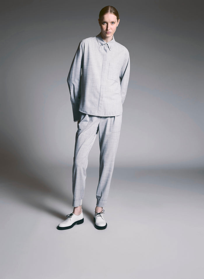 Lorena Antoniazzi JOGGERS IN FRESCO LANA Sottocosto