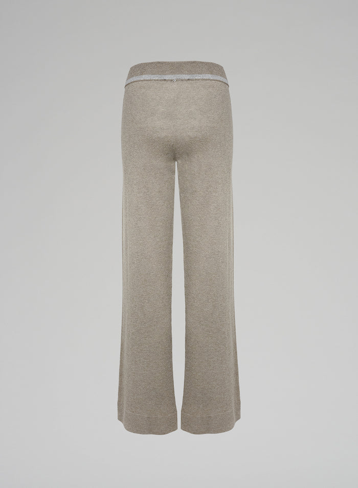 Lorena Antoniazzi PANTALONI IN MAGLIA Saldi
