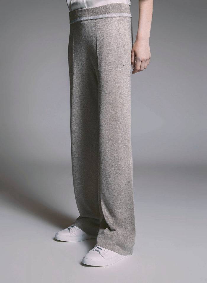 Lorena Antoniazzi PANTALONI IN MAGLIA Saldi