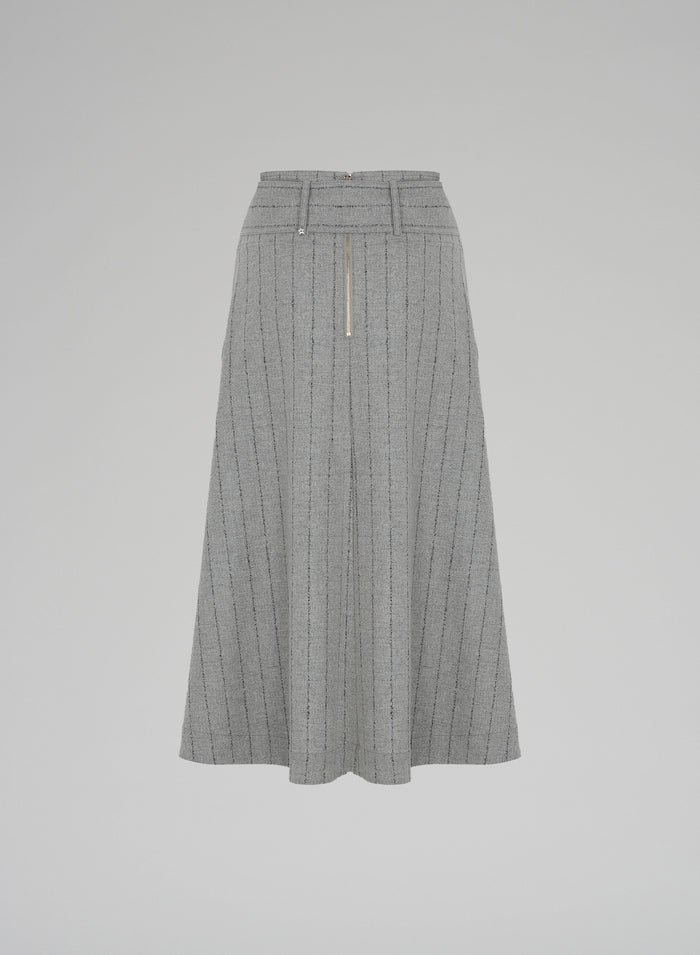Lorena Antoniazzi GONNA IN LANA E CASHMERE Sconto