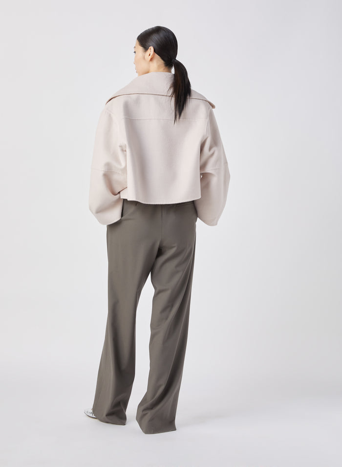 Lorena Antoniazzi PANTALONI IN LANA Vendita Calda