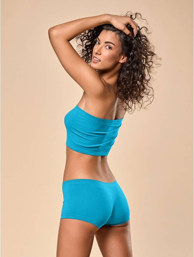 Luigi di Focenza SHORTY DONNA CLASSIC TURCHESE Moda