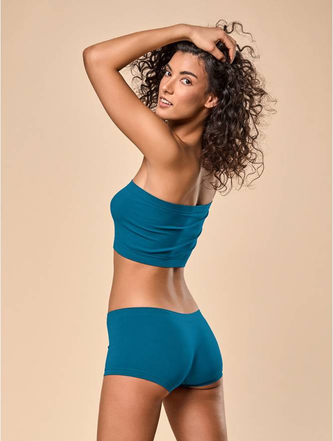 Luigi di Focenza SHORTY DONNA CLASSIC PETROLIO 2025