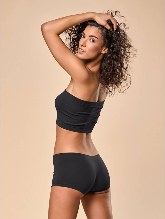 Luigi di Focenza SHORTY DONNA CLASSIC NERO Vendita