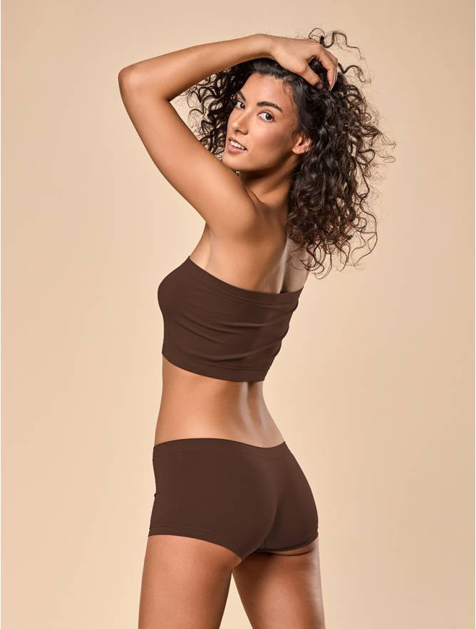 Luigi di Focenza SHORTY DONNA CLASSIC CIOCCOLATO Consegna Veloce