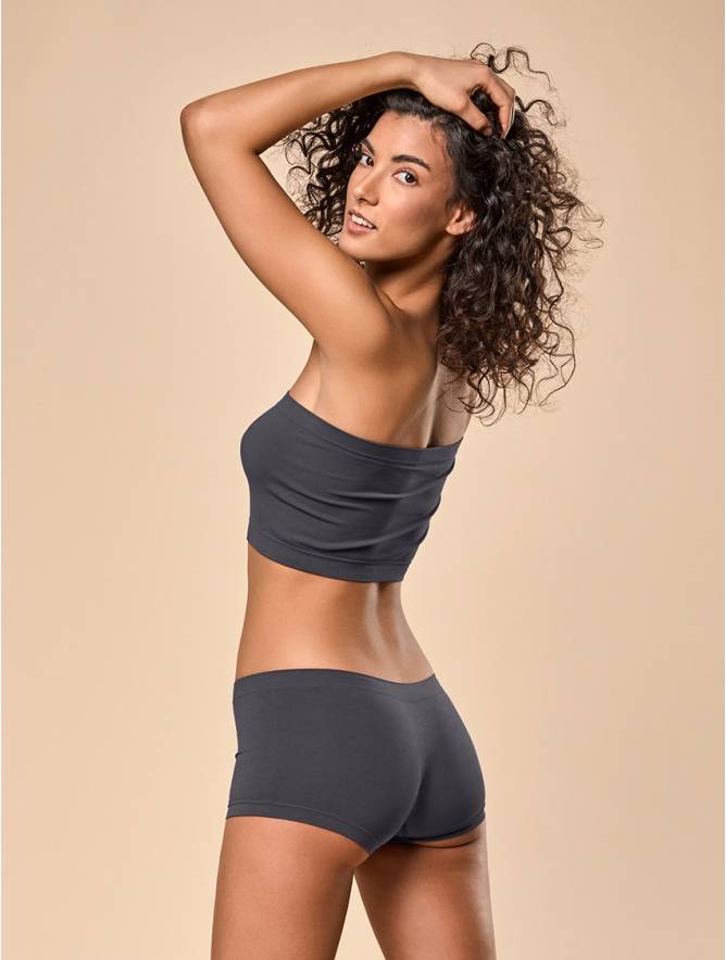 Luigi di Focenza SHORTY DONNA CLASSIC ANTRACITE 50% di sconto per tempo limitato
