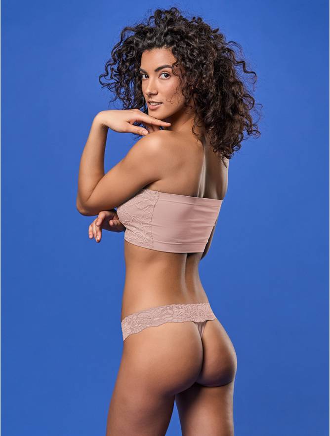 Luigi di Focenza PERIZOMA DONNA PIZZO ROSA ANTICO Shopping Online