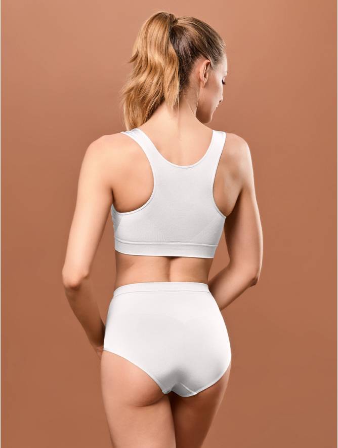 Luigi di Focenza SLIP DONNA BEAUTY SHAPING BIANCO Prezzo di fabbrica