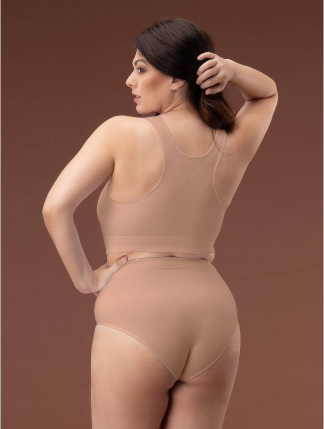 Luigi di Focenza SLIP DONNA CONTENITIVO MIDI NUDO Outlet