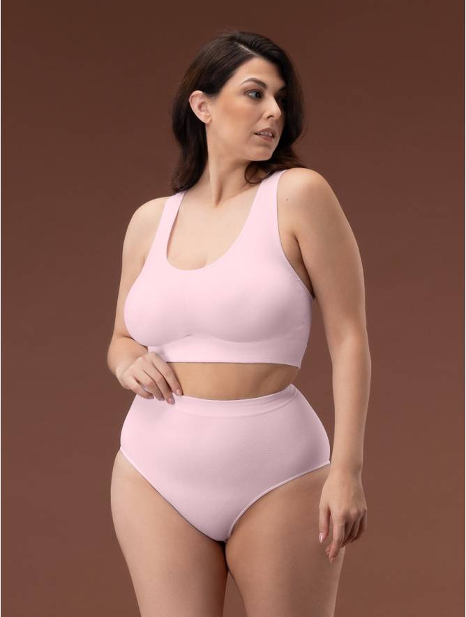 Luigi di Focenza SLIP DONNA CONTENITIVO MIDI CIPRIA Saldi