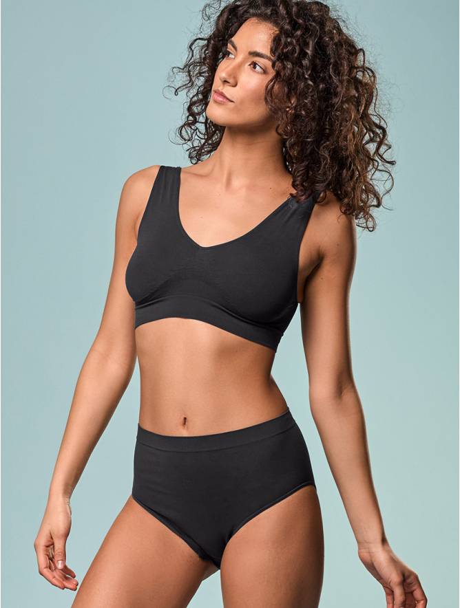 Luigi di Focenza SLIP DONNA MIDI NERO Vendite Flash