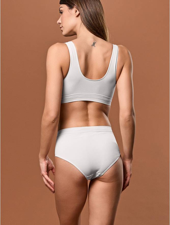 Luigi di Focenza SLIP DONNA MIDI BIANCO Moda