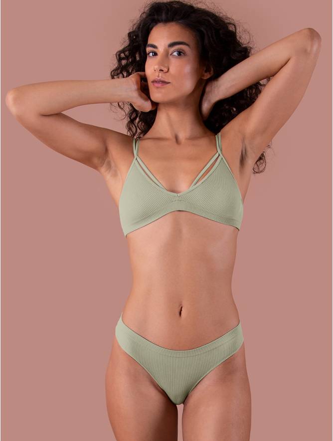 Luigi di Focenza BRASILIANA DONNA COSTINA RIB MENTA Vendita Economica