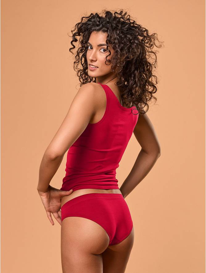 Luigi di Focenza SLIP DONNA VITA ALTA ROSSO Convenienza