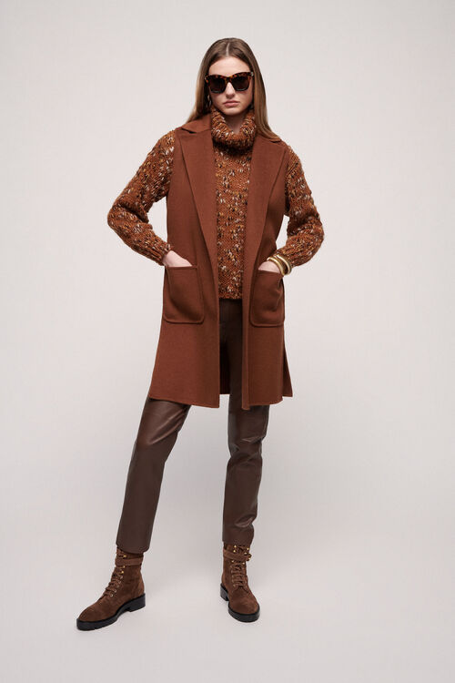 Luisa Spagnoli Sula - Gilet a vestaglia Offerta