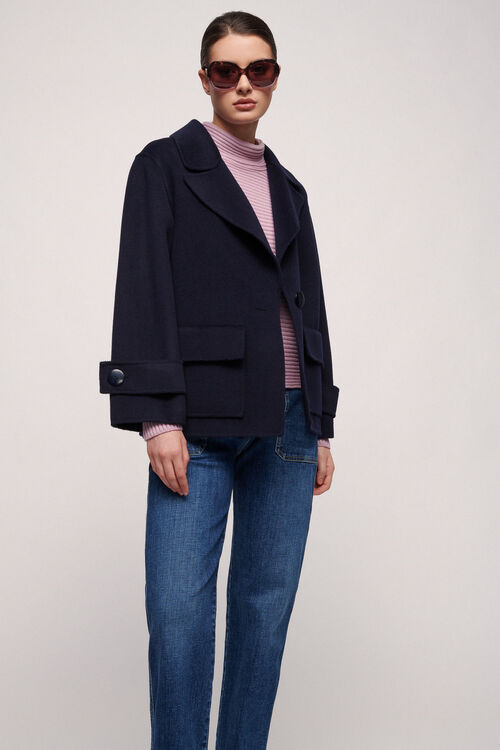 Luisa Spagnoli Stamane - Cappotto caban Economico
