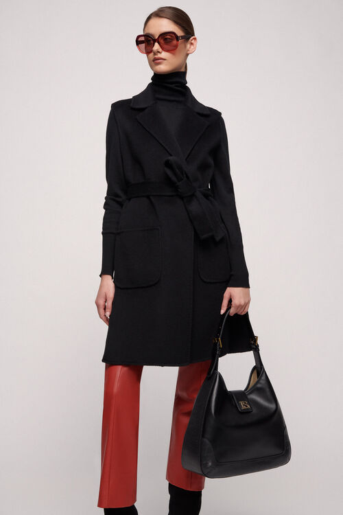 Luisa Spagnoli Sula - Gilet a vestaglia In Vendita