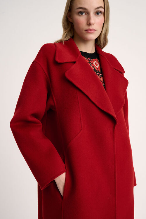 Luisa Spagnoli Scacco - Cappotto in misto lana Hotsell