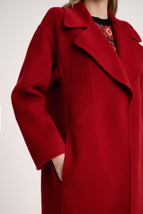 Luisa Spagnoli Scacco - Cappotto in misto lana Hotsell